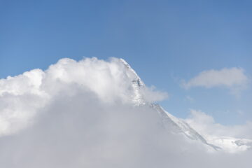 Matterhorn, como siempre tapado